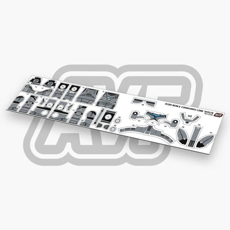 Noble Team Commando Decals