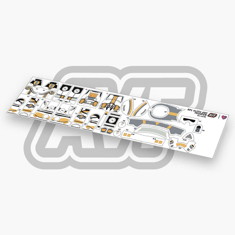 413th ARF Trooper Decals