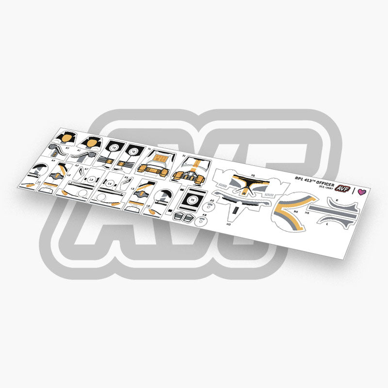 431th Officer Decals