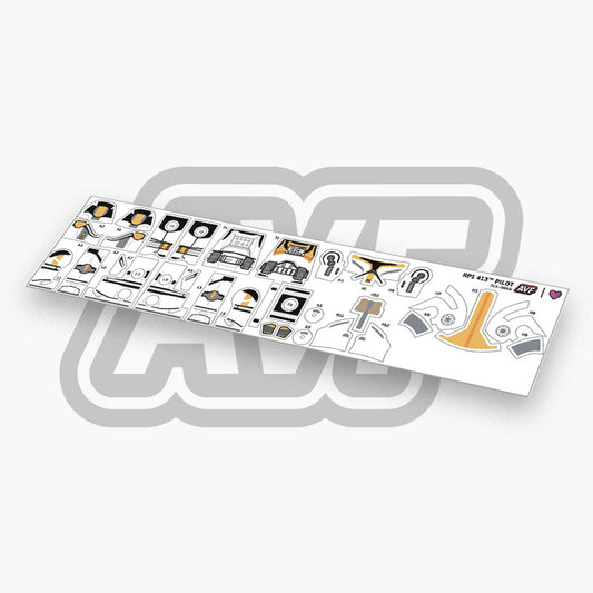 Phase 1 413th Pilot Decals