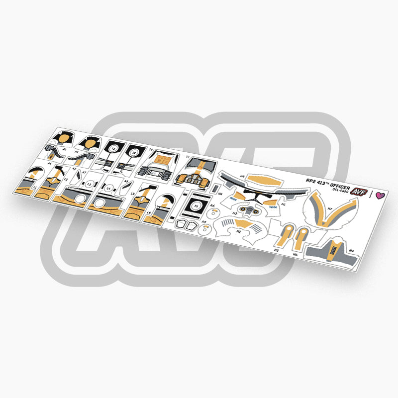 431th Officer Decals