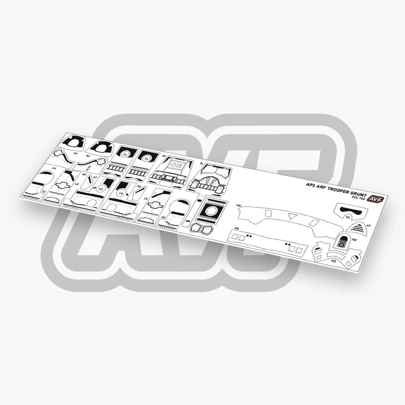 ARF Trooper Grunt Decals