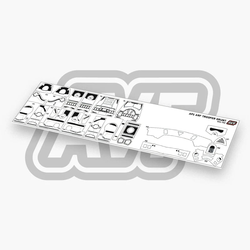 ARF Trooper Grunt Decals