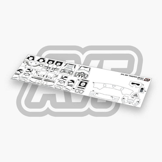 ARF Trooper Grunt Decals