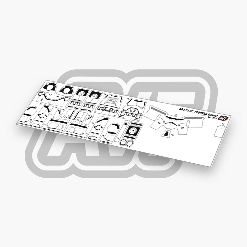 BARC Trooper Grunt Decals
