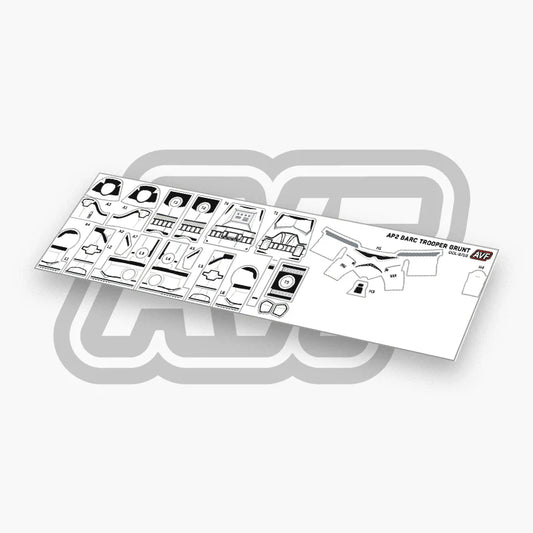 BARC Trooper Grunt Decals