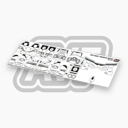 BARC Trooper Grunt Decals