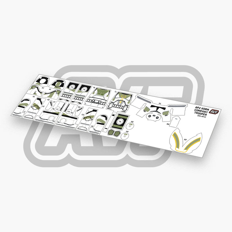 Horn Company Trooper Decals