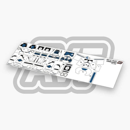 5th Fleet Commander Decals