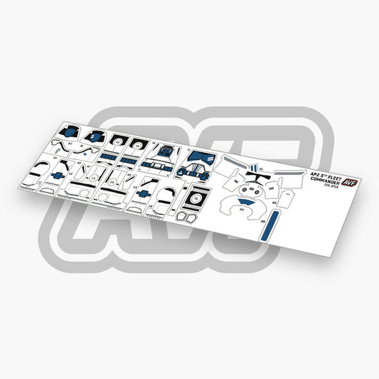 5th Fleet Commander Decals