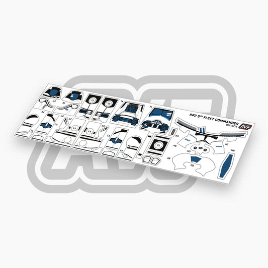 5th Fleet Commander Decals