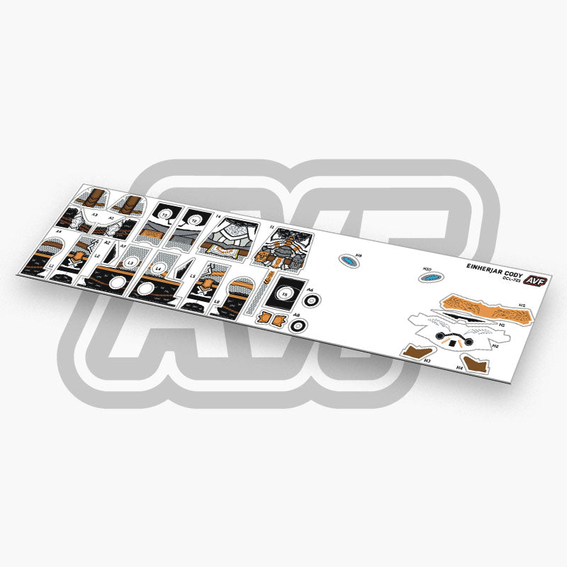 Commander Cody Decals