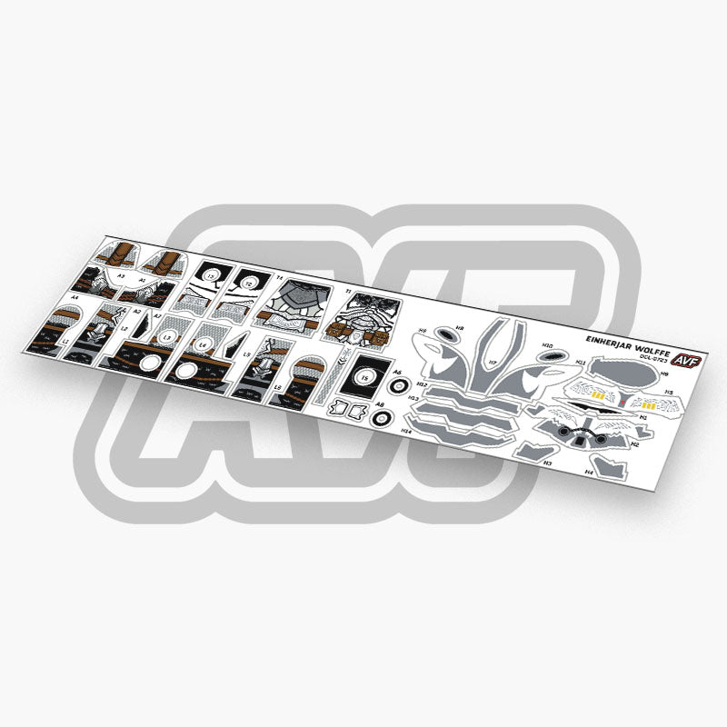 Commander Wolffe Decals