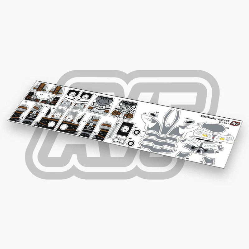 Commander Wolffe Decals