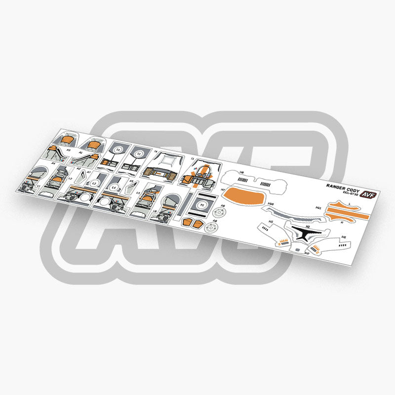 Commander Cody Decals