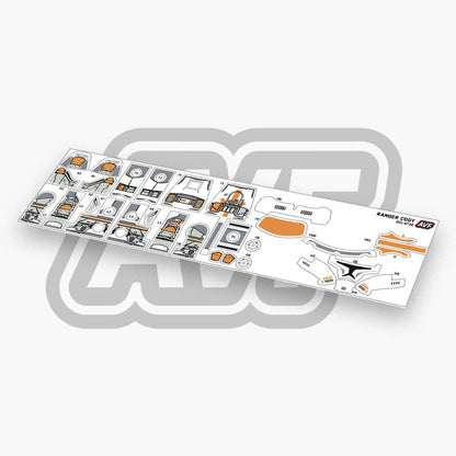 Commander Cody Decals