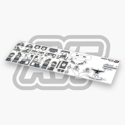 Commander Wolffe Decals