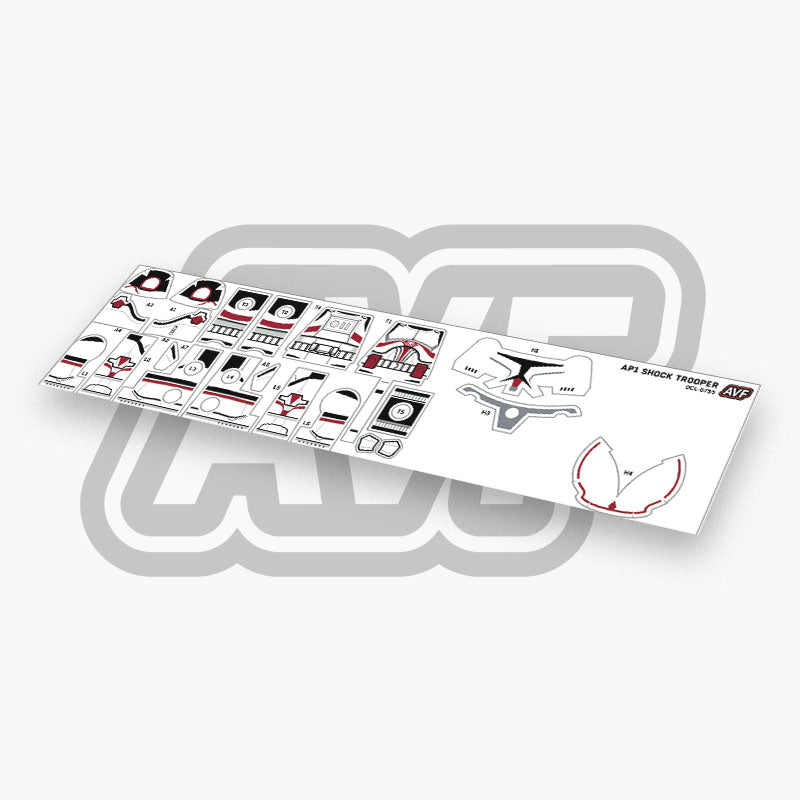 Shock Trooper Decals