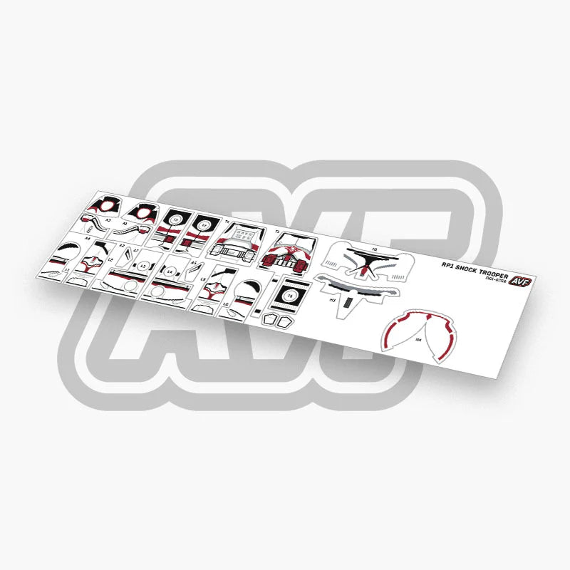 Shock Trooper Decals