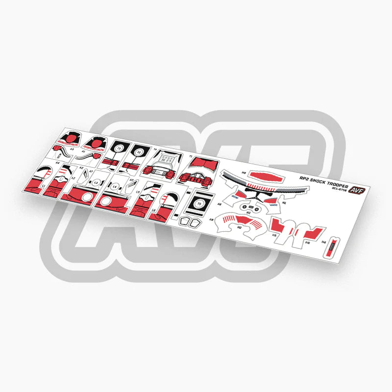 Shock Trooper Decals