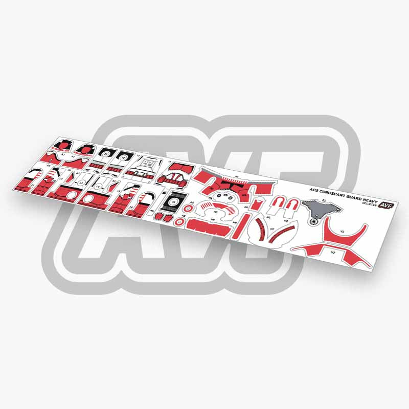 Coruscant Guard Heavy Decals