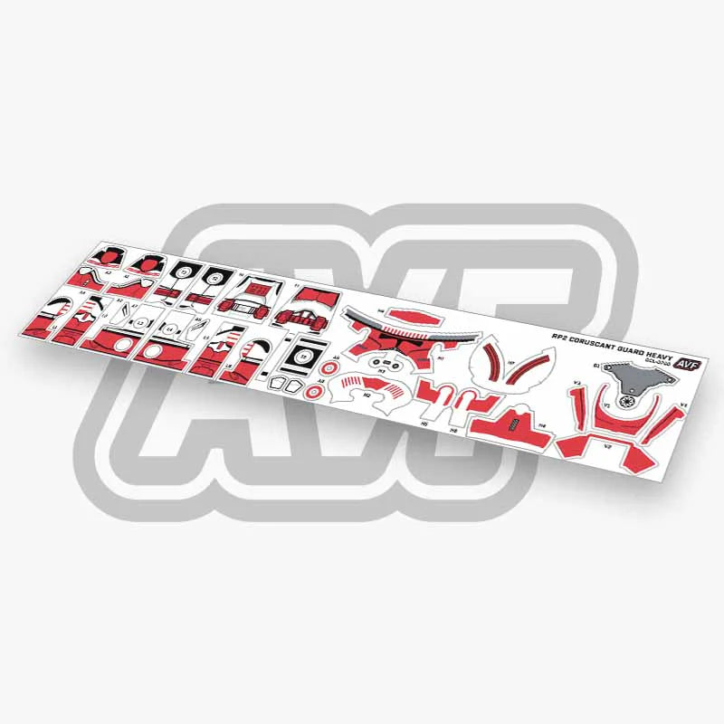 Coruscant Guard Heavy Decals
