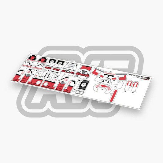 Coruscant Guard Officer Decals
