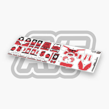 Commander Fox Decals