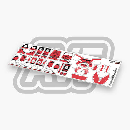 Commander Fox Decals
