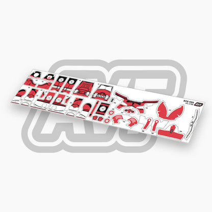 Commander Fox Decals