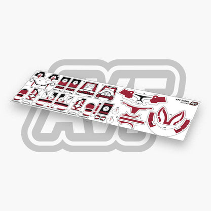 Commander Stone Decals