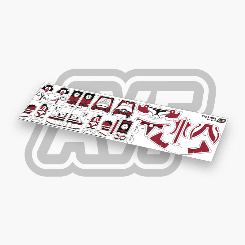 Commander Stone Decals
