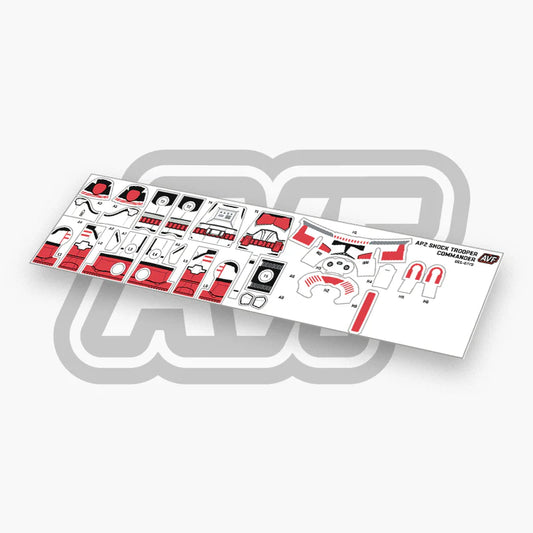 Shock Trooper Commander Decals
