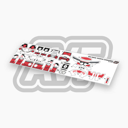 Shock Trooper Commander Decals