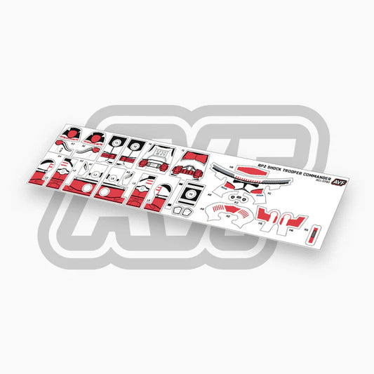 Shock Trooper Commander Decals