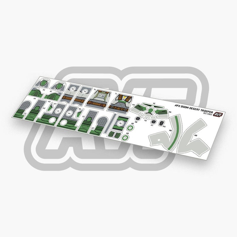Doom Desert Trooper Decals