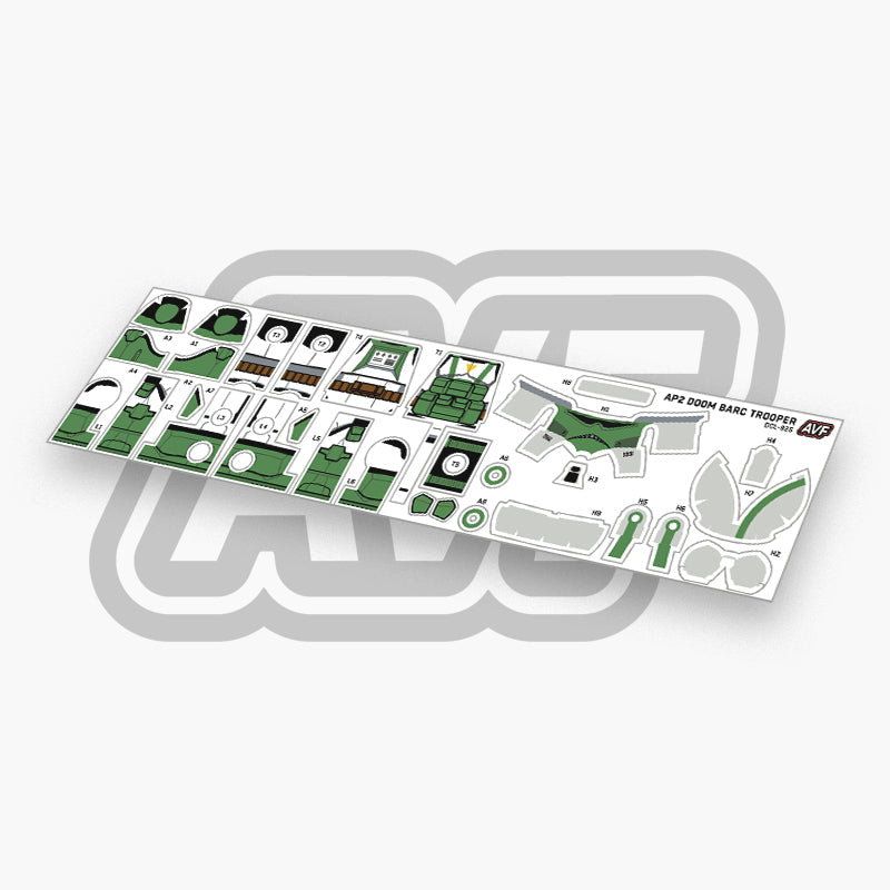 Doom BARC Trooper Decals