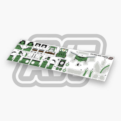 Doom BARC Trooper Decals