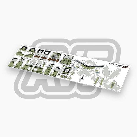 Doom BARC Trooper Decals