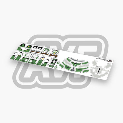 Doom Airborne Trooper Decals