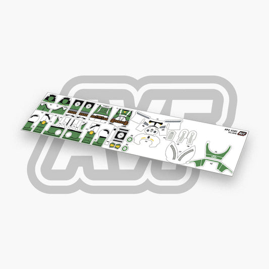 Captain Vert Decals