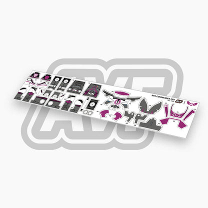 Commander Cry Decals