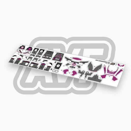 Commander Cry Decals