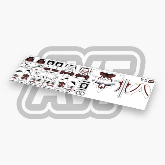 Commander Fil Decals