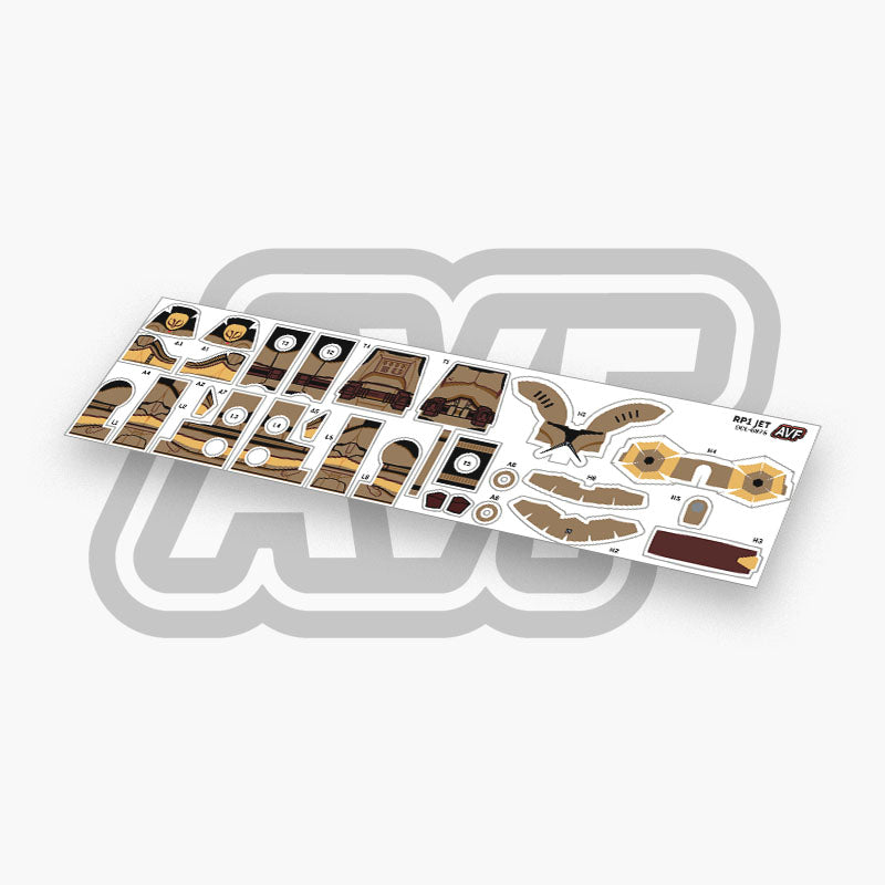 Commander Jet Decals