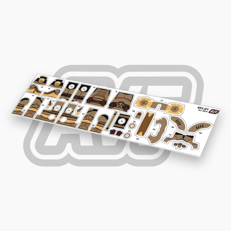 Commander Jet Decals