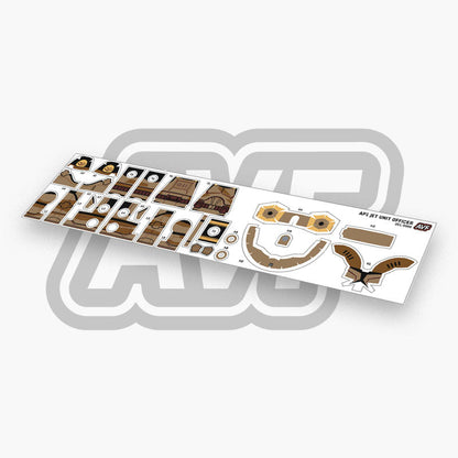 Jet Unit Officer Decals