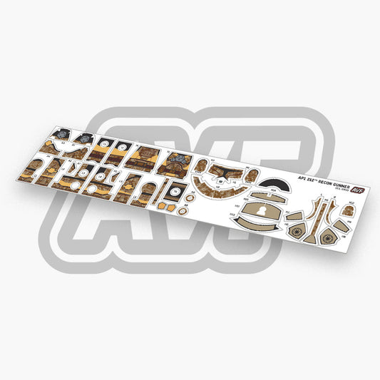 212th Recon Gunner Decals