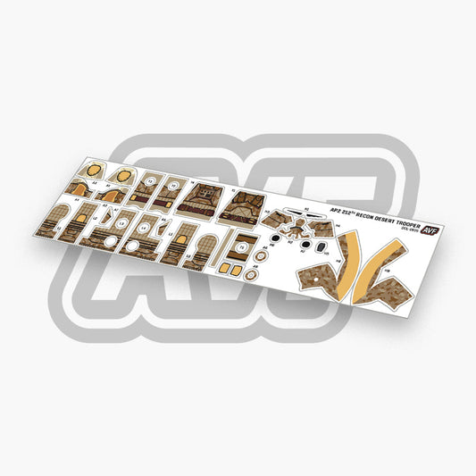 212th Recon Desert Trooper Decals