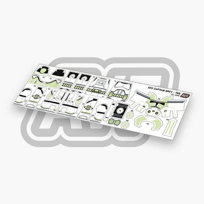 Captain Grey Decals